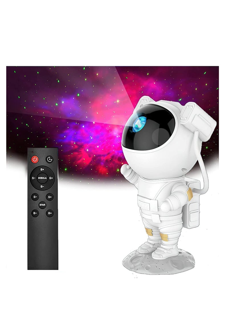 Generic Astronaut Galaxy Star Projector with Remote Control – 360° Adjustable Nebula Night Light for Kids & Adults, Bedroom, Parties & Gaming Rooms  - Image 1