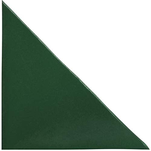 King & Priory Luxury Racing Green Velvet Pocket Square - Image 2