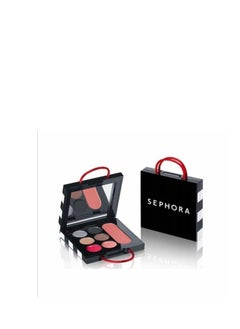 SEPHORA Travel Size SEPHORA Pallate Kit 2 Rouge +4 Eyeshadow + 1 Blush  - Image 1