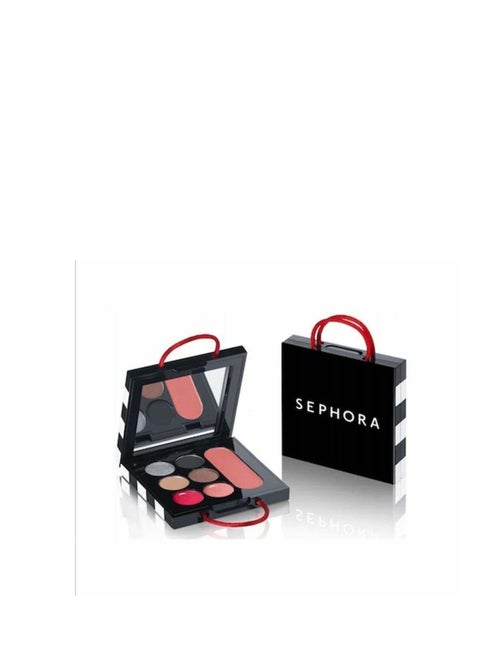Travel Size SEPHORA Pallate Kit 2 Rouge +4 Eyeshadow + 1 Blush