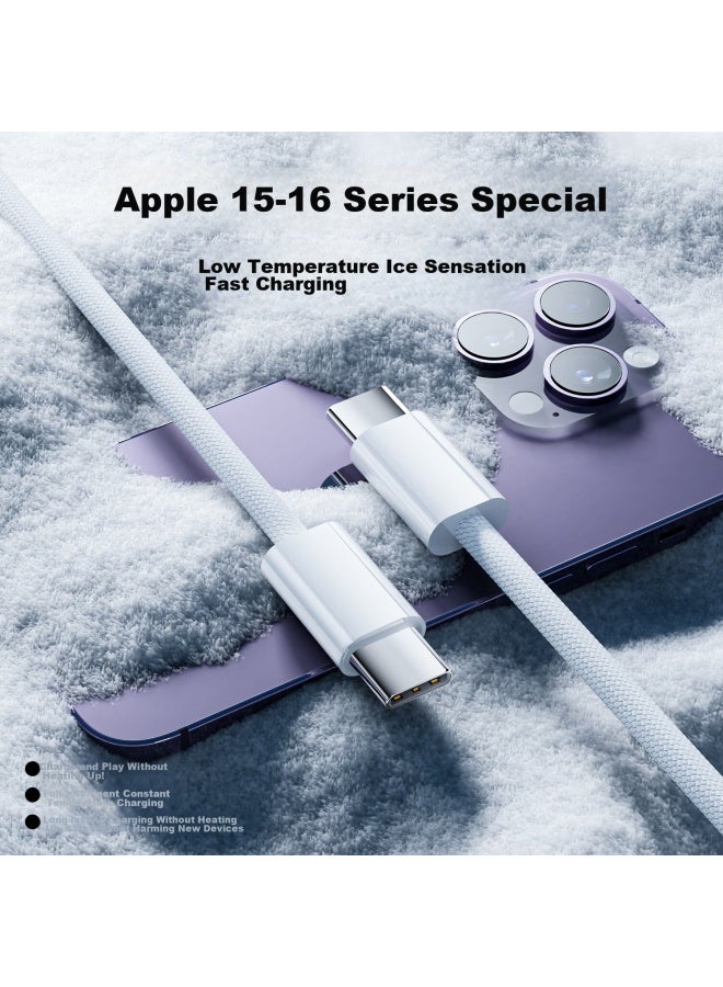 OKSJ Suitable For Apple 15/16 Charging Cable, Type-c Data Cable, Pd60w Fast Charging, Compatible With 45w/40w , For Iphone 15 Pro Max/ipad/laptops, 1 Meter - Image 5