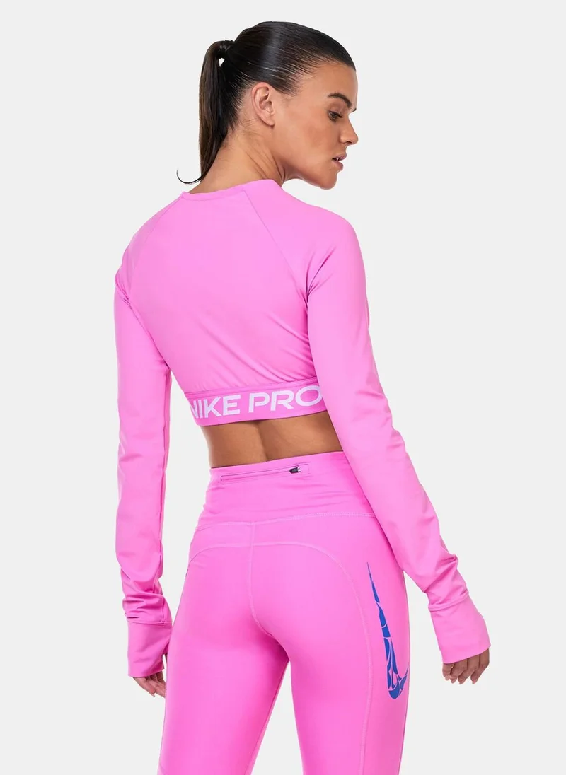 نايكي Women's Pro Dri-FIT Crop Top