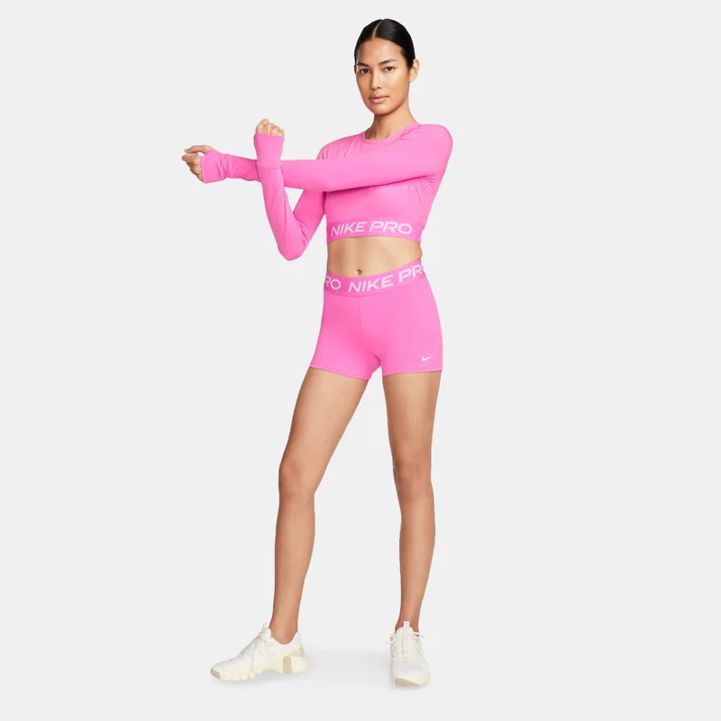 Nike Pink Women's Pro Dri-FIT Crop Top for Women | Best Price UAE