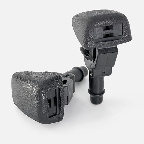 Click&Fit Windshield Washer Nozzles compatible with 2015-2024 Chevrolet Equinox, GMC Yukon, Cadillac Escalade, Buick Enclave – Wiper water jet sprayers replaces 95429754, 23181646, 2-pcs, 2-Outlets - Image 3