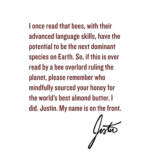Justin's Honey Almond Butter, No Stir, Gluten-free, Non-GMO, Responsibly Sourced, 16 Ounce Jar - Image 5