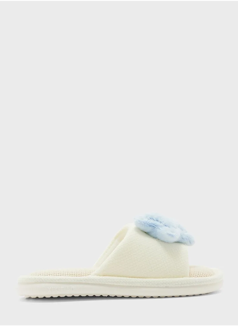 جينجر شبشب غرفة نوم بتصميم القمر والنجوم