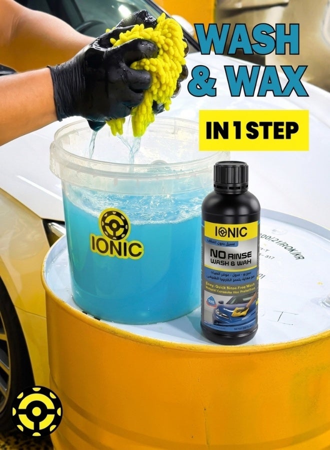 IONIC No Rinse Wash & Wax - Easy To Wash & Shine Your Car - 947ml - Image 2
