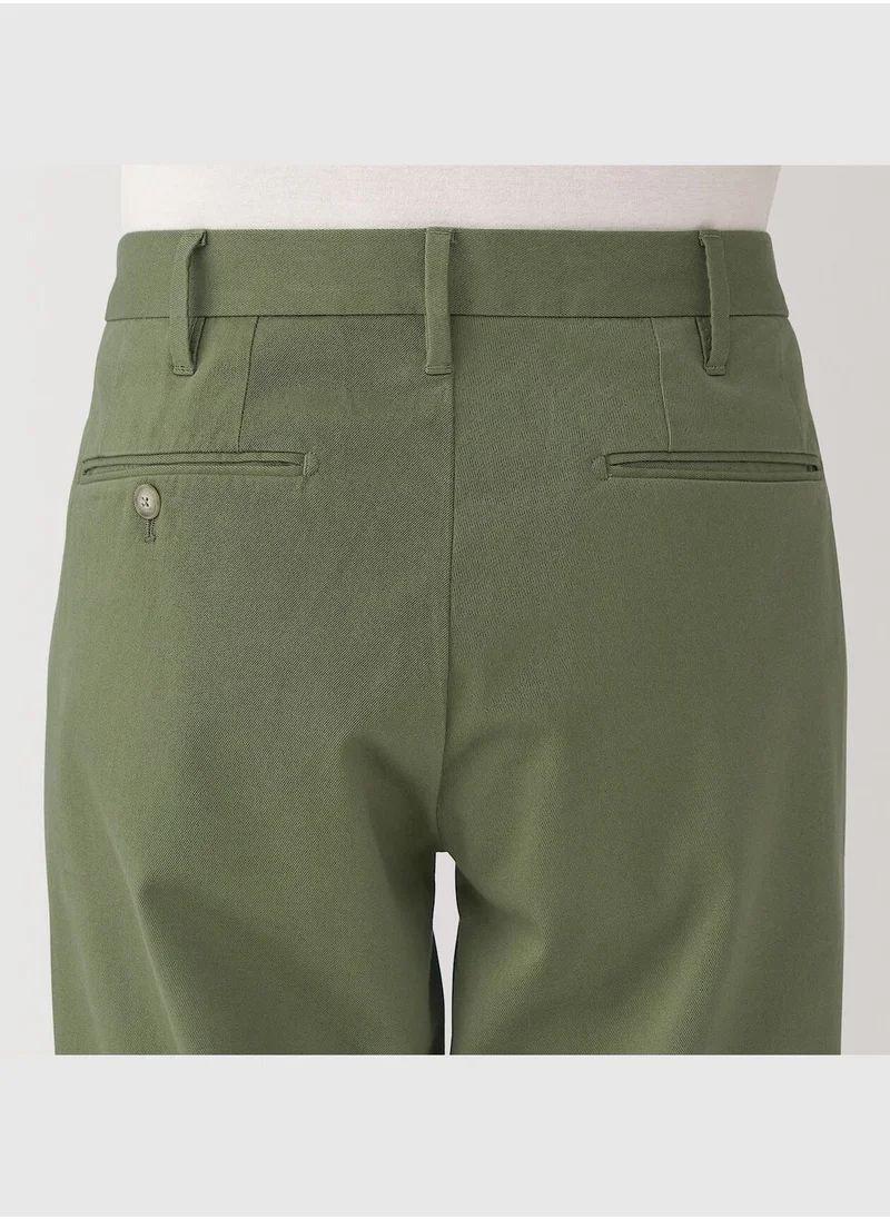 MUJI Stretch Chino Slim-Fit Pants, L 76 cm