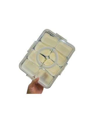 Divided refrigerator box with leak-proof lid to organize your refrigerator and kitchen easily. Available in two sizes, Mk (8-compartment box) - pzsku/Z2802A057D62E0A5DC4F2Z/45/_/1737903959/01b159b4-89c1-4a87-9068-ec93c9bfd9bb