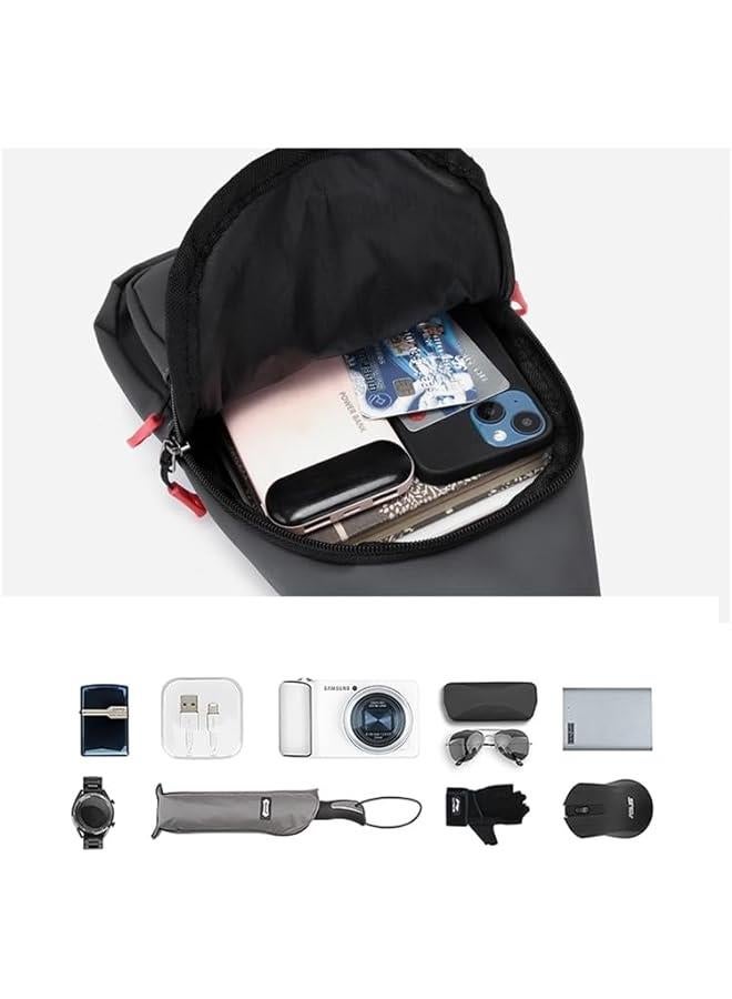 Waterproof Crossbody Bag for Women and Men: Shoulder Bag, Travel Sling, Chest Bag  Day Backpack - Image 3