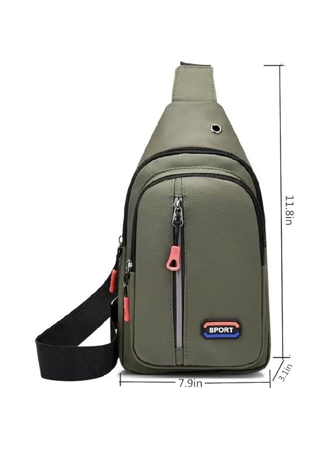 Waterproof Crossbody Bag for Women and Men: Shoulder Bag, Travel Sling, Chest Bag  Day Backpack - Image 2