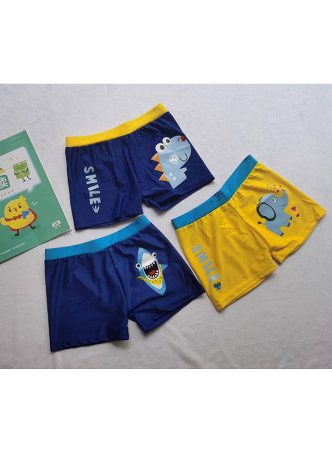 إسكدنيا شورت سباحة للأطفال لبدلات سباحة كبيرة للأطفال سريعة الجفاف بوكسر كرتوني فضفاض عالي الخصر ربيع حار للأطفال الأولاد شورت سباحة بالجملة-اللون: F8026 مقاس مختلط الألوان: 8-12 سنة 【25.00 كجم - 47.50 كجم】 - Image 3