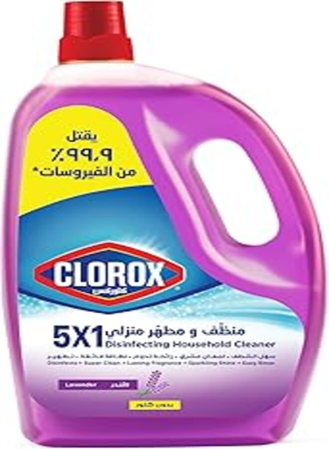 Clorox 5x1 Disinfecting Household Cleaner Lavender 3L