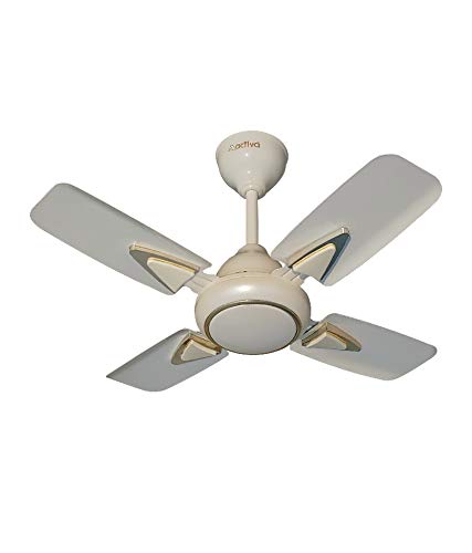 ACTIVA Galaxy-1 600mm Ceiling Fan | 600mm Sweep | 850 RPM High Speed | 50W Copper Motor | 4 Blades | Anti-Dust Coating | Compact Ceiling Fan for Kitchen/Small Room | 2 Year Warranty (Ivory) - Image 5