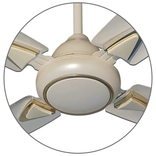 ACTIVA Galaxy-1 600mm Ceiling Fan | 600mm Sweep | 850 RPM High Speed | 50W Copper Motor | 4 Blades | Anti-Dust Coating | Compact Ceiling Fan for Kitchen/Small Room | 2 Year Warranty (Ivory) - Image 2