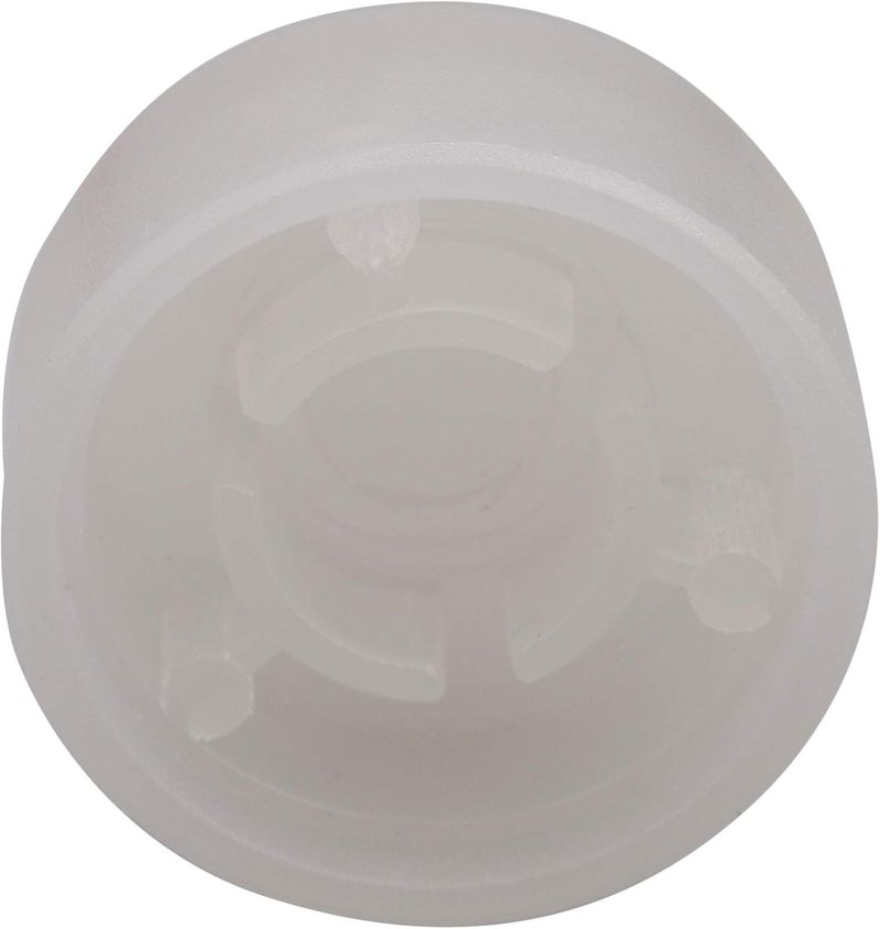logyues Plastic Guitar Stomp Knob Pedal Knobs Protector Cap Pack of 10 (Transparent White) - Image 3