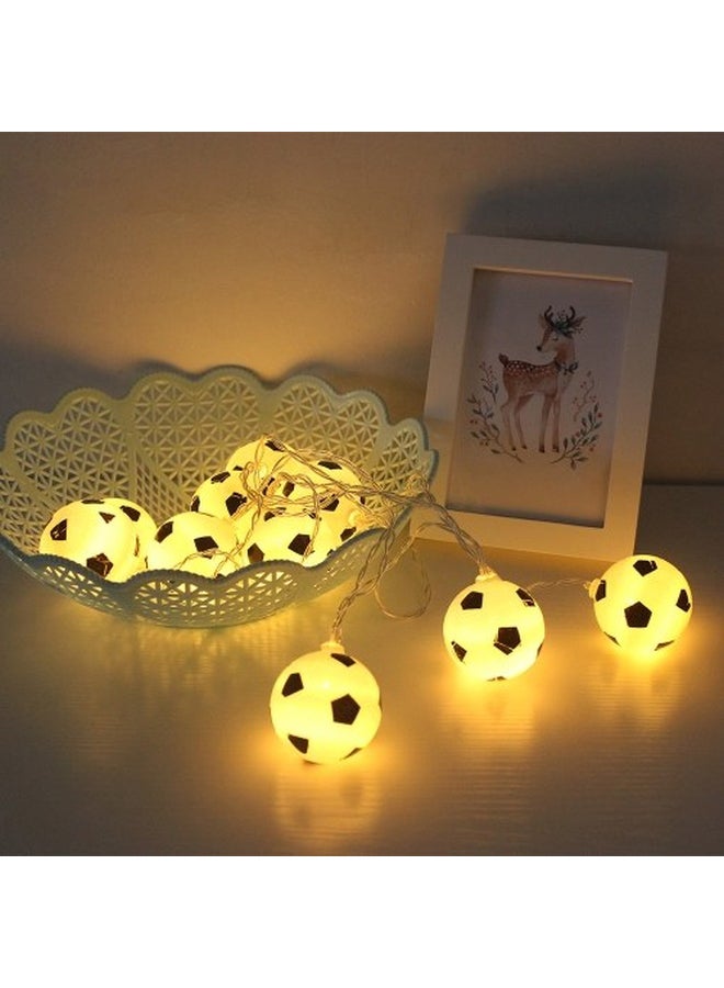 Loquat LED Football String Light Warm White 2.13meter - Image 2