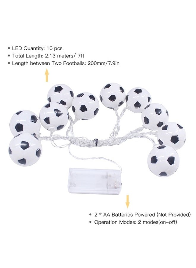 Loquat LED Football String Light Warm White 2.13meter - Image 4