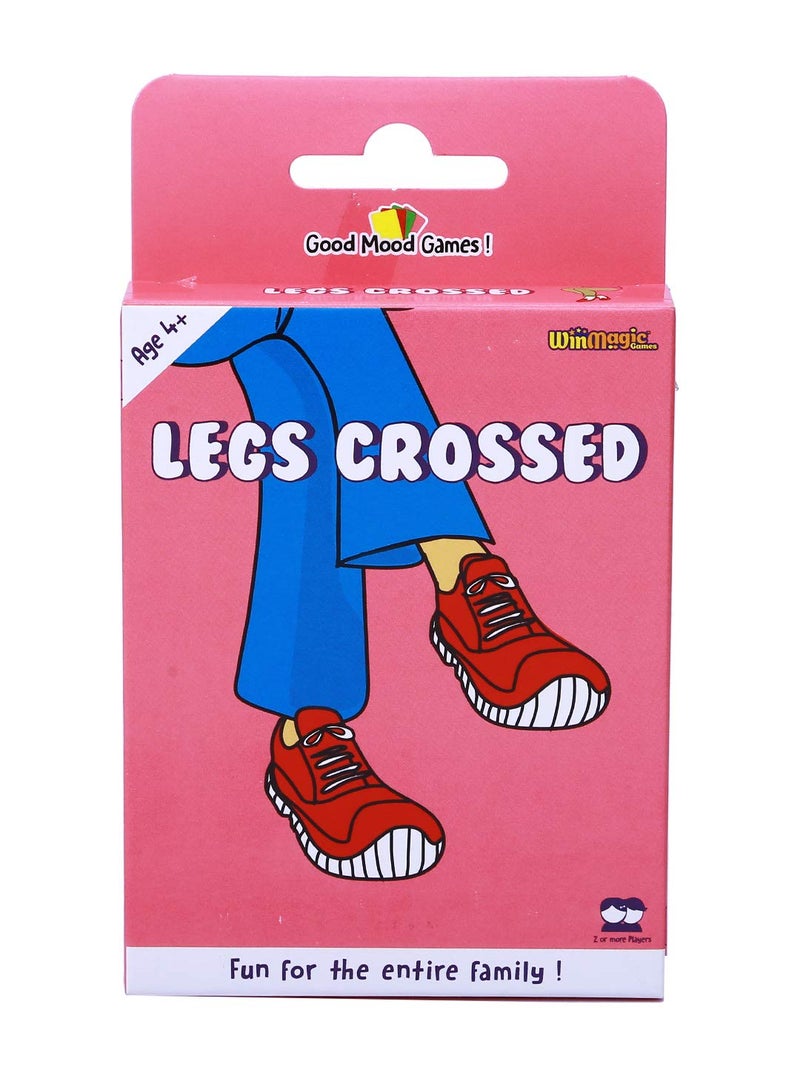 GOODMOOD Legs Crossed, Card Games, Develop Concentration, for Boys & Girls, Age 4+ & Above, Multicolor, Kid - Image 1