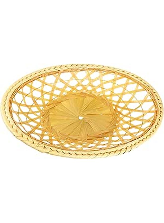 Large Handmade Bread Basket Kitchen Storage Organizer For Fruit And Snacks Display - Image 1