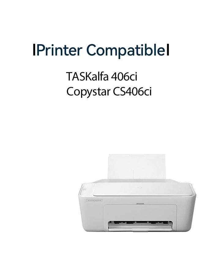 ASANSH Used Remanufactured TK-5217 TK5217 Toner Cartridge for Kyocera TASKalfa 406ci Copystar CS406ci Printers (4-Pack) - Image 2