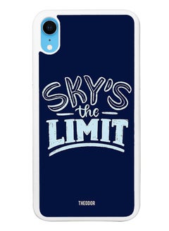 Protective Case Cover For APPLE IPHONE XR  Sky Is The Limit (White Bumber)