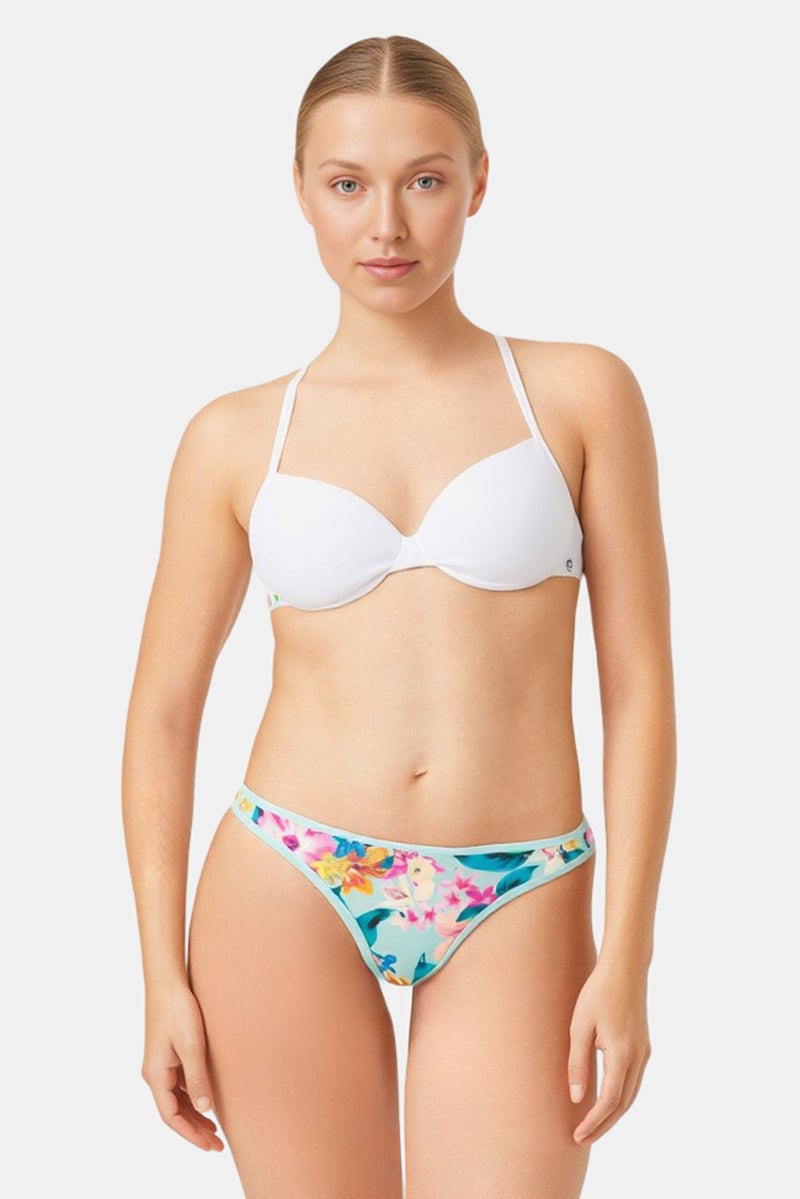 RIP CURL Women Floral Print Bikini Bottom, Multicolor - Image 1