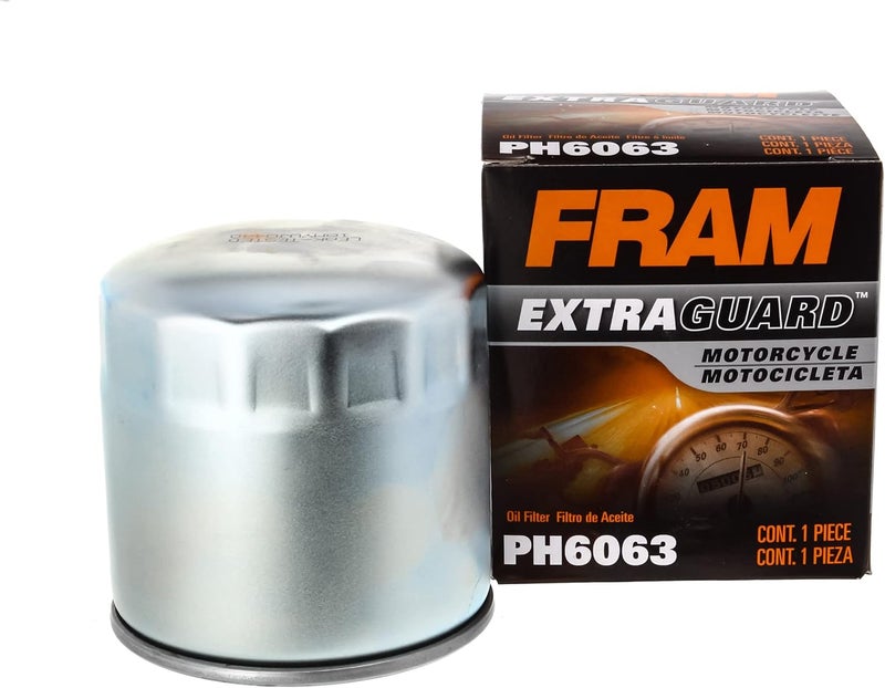 FRAM PH6063 ExtraGuard Motorcycle Oil Filter - Image 1