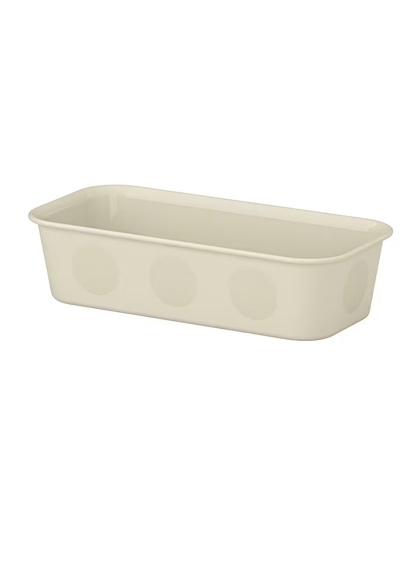 Generic Organiser Plastic/Beige 10x20x5 cm  - Image 3