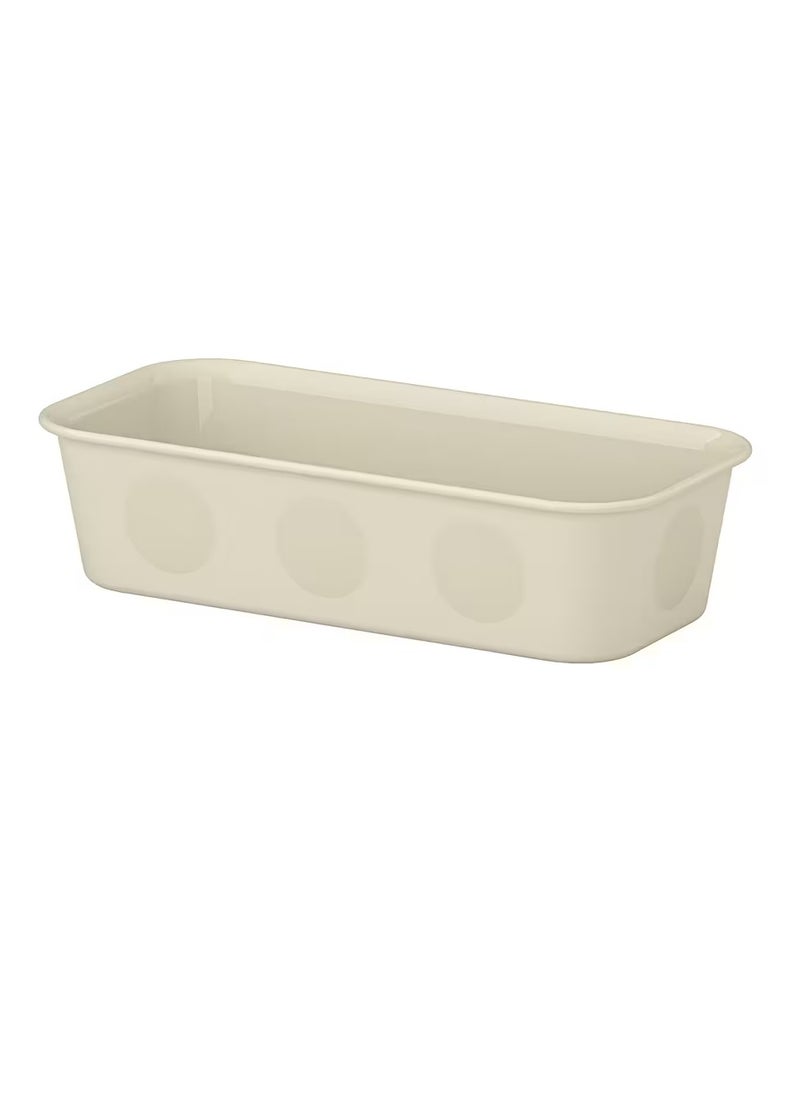 Generic Organiser Plastic/Beige 10x20x5 cm  - Image 2