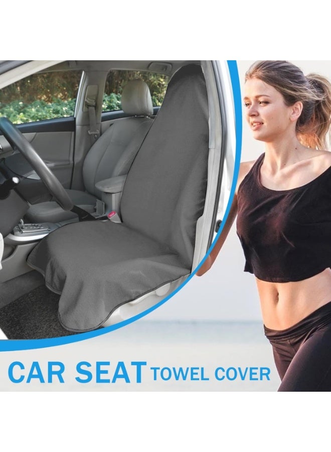 تراسل غطاء مقعد السيارة المضاد للتعرق المقاوم للماء لممارسة التمارين الرياضية والجري والسباحة والشاطئ والتنزه، واقي مقعد السيارة المقاوم للانزلاق والمناسب لجميع أنواع السيارات والشاحنات الرياضية متعددة الاستخدامات، ناعم ومقاوم للرائحة، قابل للغسل في الغسالة - Image 2