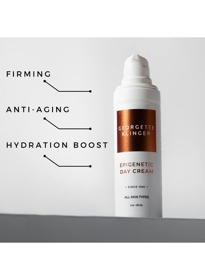 GEORGETTE KLINGER Epigenetic Day Cream Revitalizing Firming Natural Face Moisturizer For Daily Use Promotes Antiaging And Wrinklefree Skin With Monk Fruit Hyaluronic Acid & Vitamin E 1 Oz - Image 4