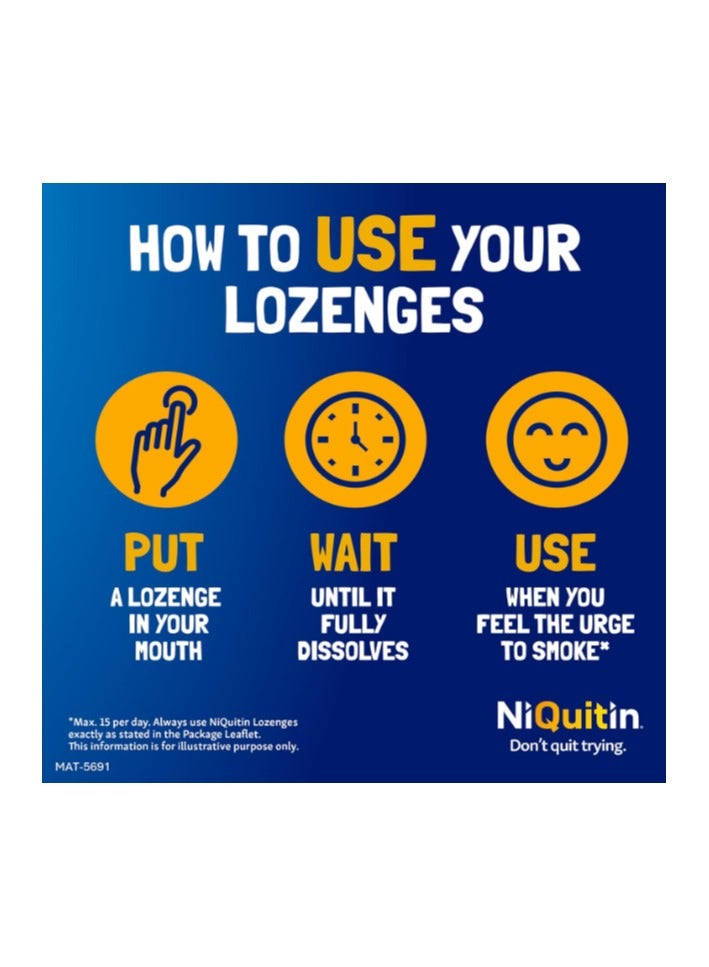 Niquitin Mint 4mg lozenges	132 Lozenges - Image 5