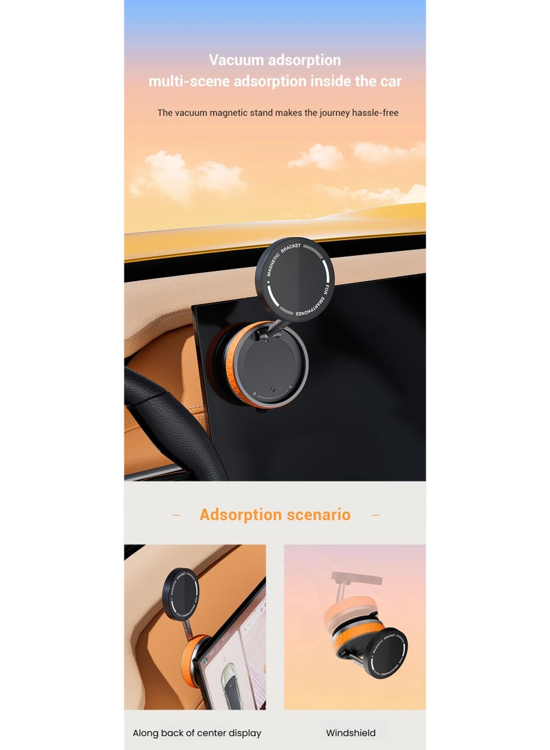 سيارة امتصاص مغناطيسي موقف الهاتف المحمول ، حامل الهاتف مع المغناطيس - Image 4