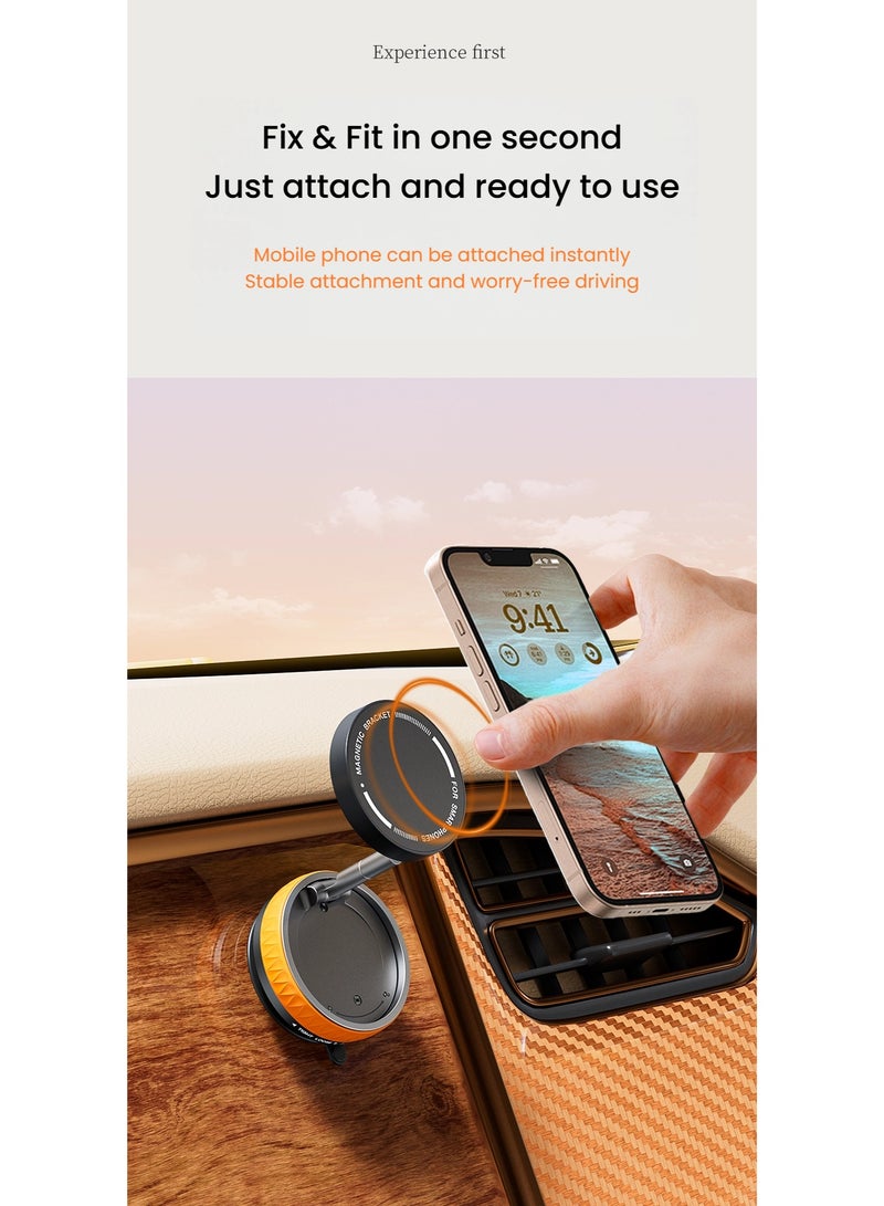 سيارة امتصاص مغناطيسي موقف الهاتف المحمول ، حامل الهاتف مع المغناطيس - Image 5