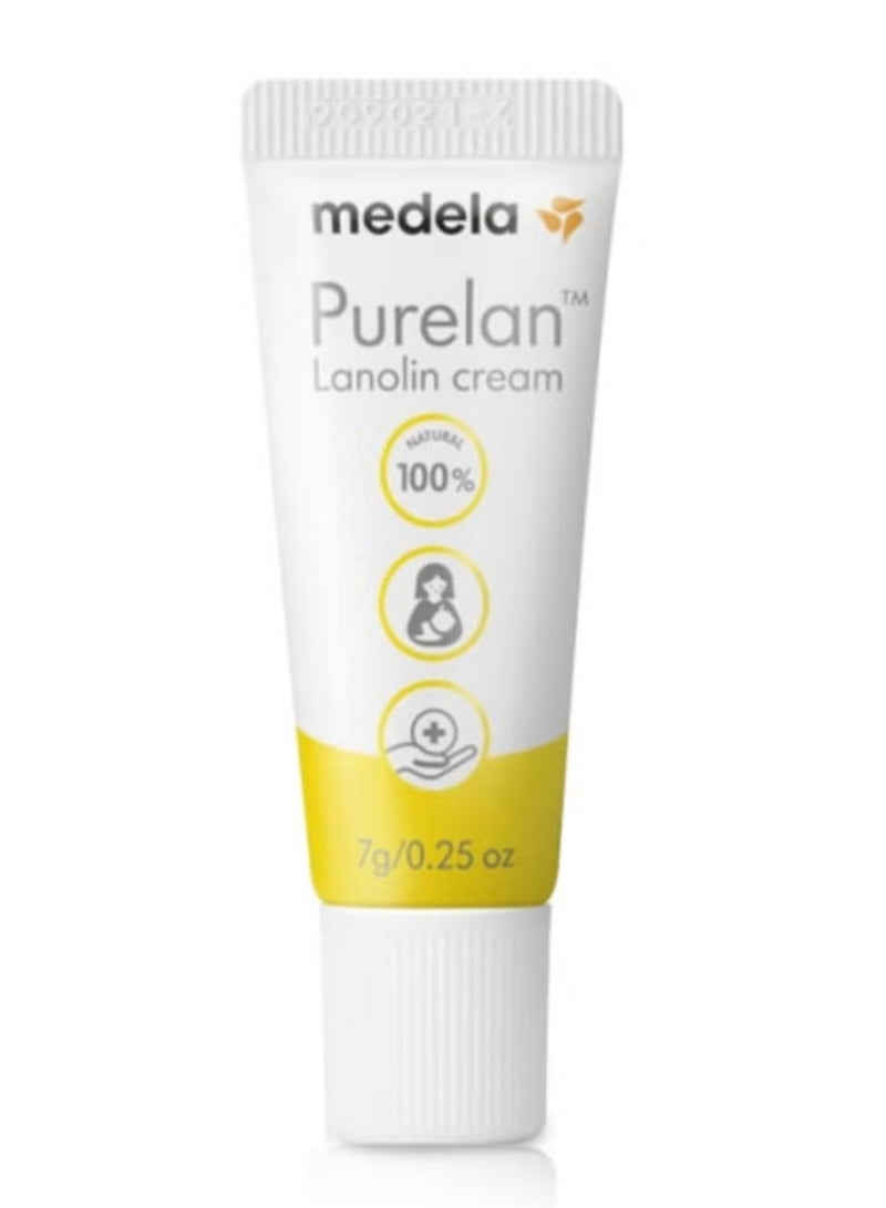 Medela - Purelan Lanolin Cream,Nipple Cream,Moisturizing and Preventing Chapped Nipples During Pregnancy and Lactation,7g - Image 1