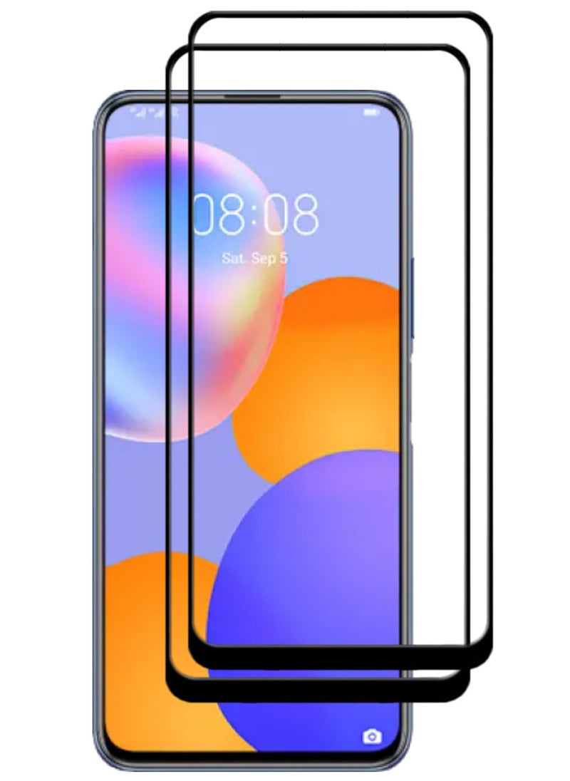 ACLIX 2 Pieces Antistatic ESD Dustproof Premium Quality High Definition Tempered Glass Screen Protector Designed For Huawei Y9a - Image 1