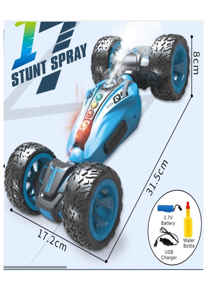 Giptoc 360° RC Stunt Car for Kids | Twist & Spin Remote Control Car with Gesture Sensor | 6-Channel Drift Toy with USB Charging - Image 3