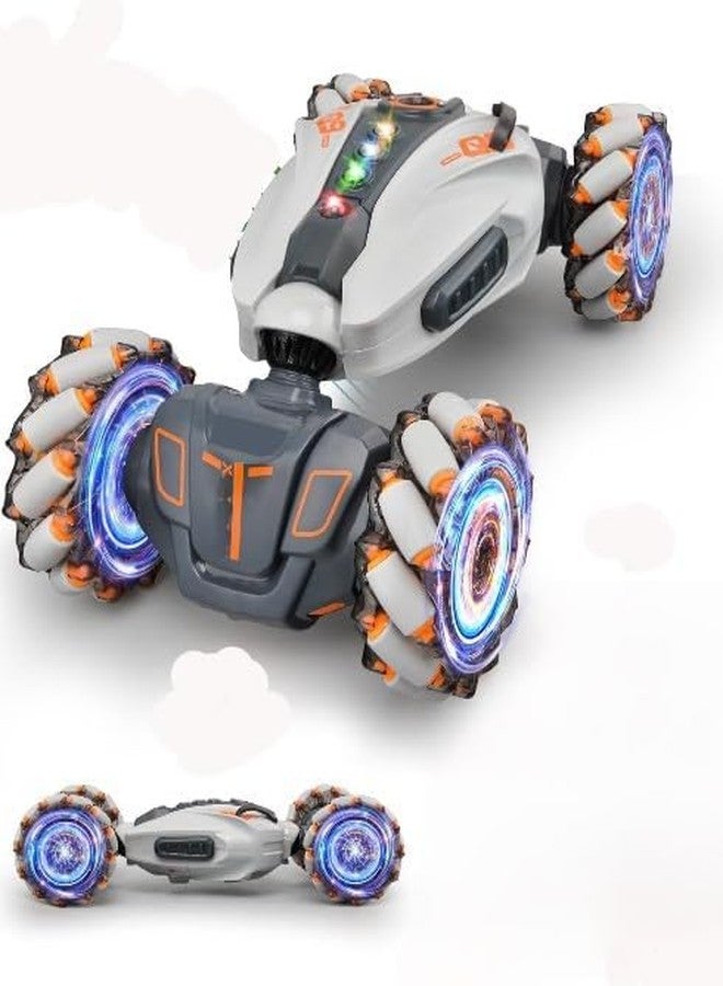 Giptoc 360° RC Stunt Car for Kids | Twist & Spin Remote Control Car with Gesture Sensor | 6-Channel Drift Toy with USB Charging - Image 1