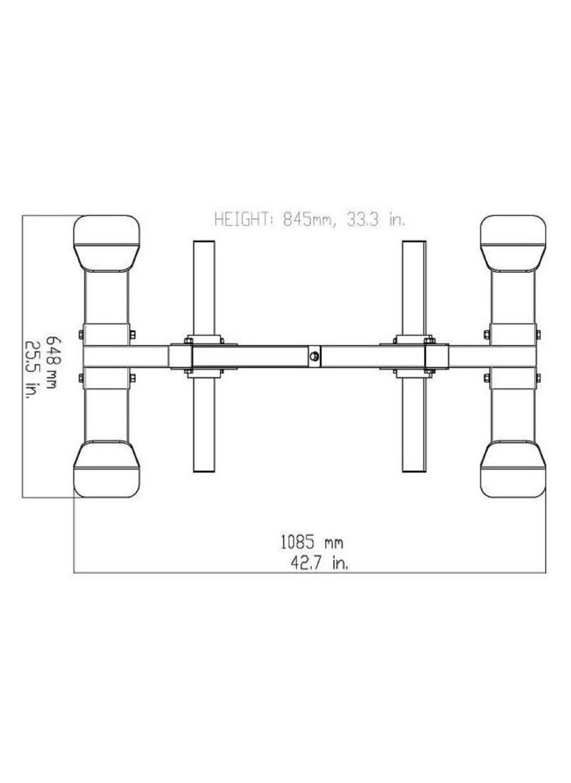 Body Solid Solid Weight Storage Rack  - Image 3