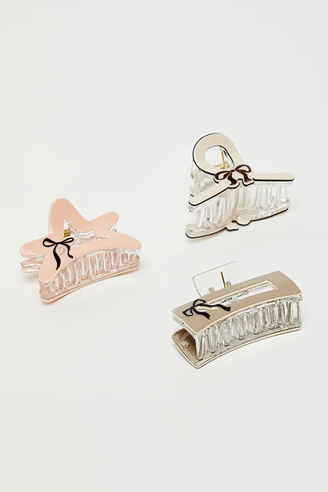 أر أند بي 3 Pack Claw Clips