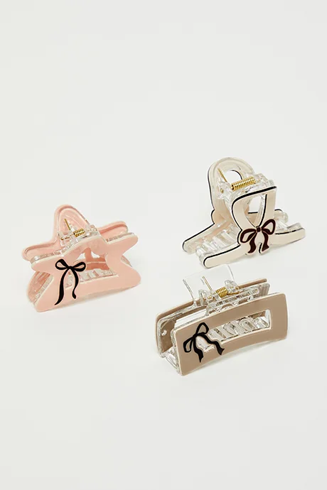 أر أند بي 3 Pack Claw Clips