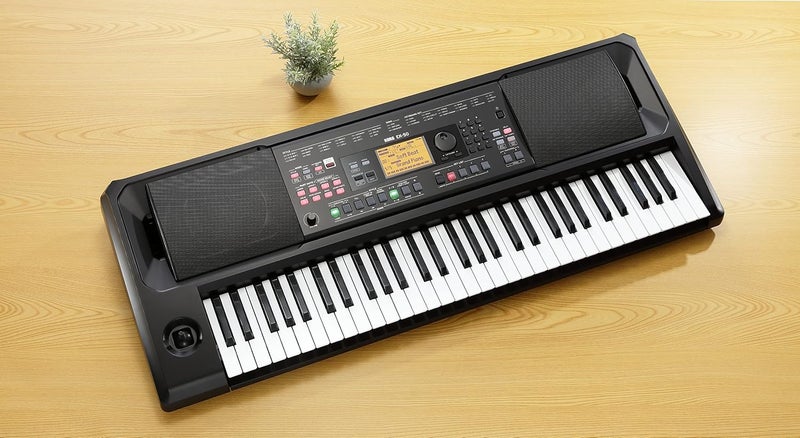 Korg EK-50 Digital Keyboard with 61 Touch Sensitive Keys - Black - Image 5
