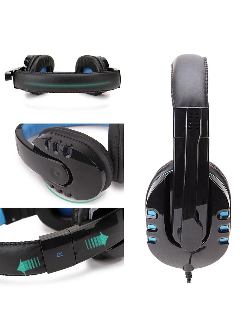 Generic - Over-Ear Gaming Wired Headphones With Mic For PS4 /PS5/XOne/XSeries/NSwitch/PC - Image 1