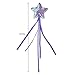 PPXMEEUDC Princess Wand Kit for Girls Magical Toy Wands for Dress Up Halloween Costume Magic Shows Cosplay Birthday Party Baby Showers Butterfly and Star Wands - Image 3