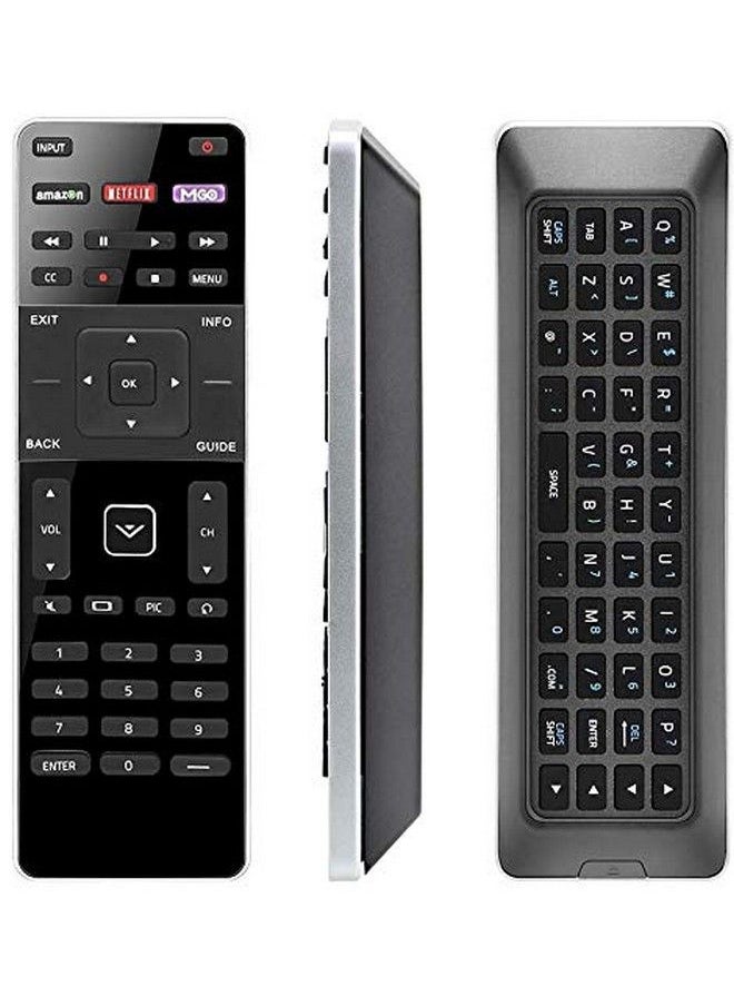 UBay - Universal Replacement Remote Control Compatible With All Vizio Smart Tv Include Dseries Mseries Pseries Vseries Including Dual Side Qwerty Keyboard - Image 1