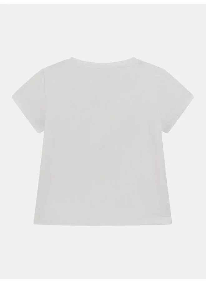 جس Kids Printed Crew Neck T-Shirt