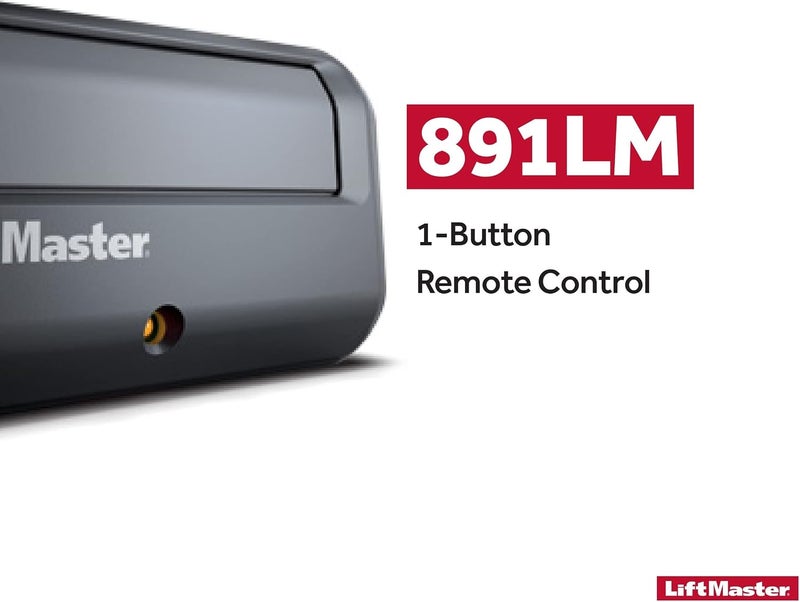 LiftMaster 891LM 1 Button Garage Door Opener Remote Control, Black - Image 2