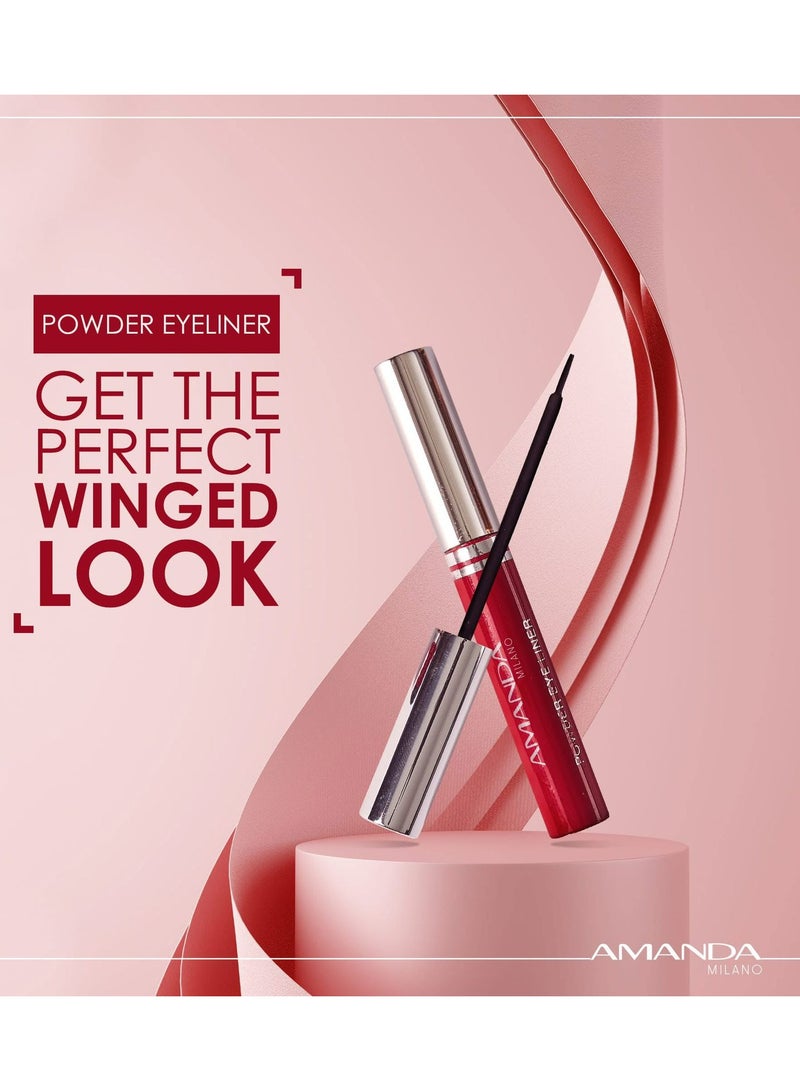 Amanda Milano Powder Eye Liner Black 7.5ml - Image 2
