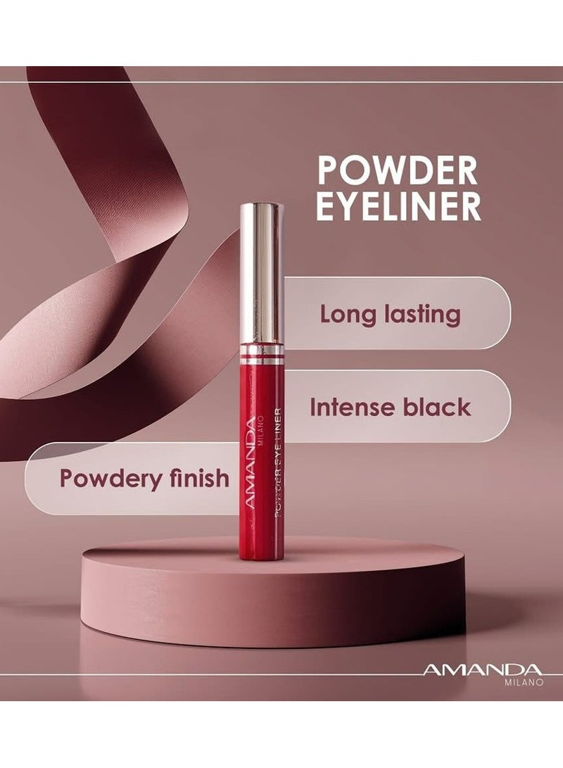 Amanda Milano Powder Eye Liner Black 7.5ml - Image 3
